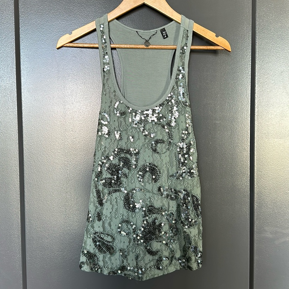 Paisley sequined tank from the buckle small